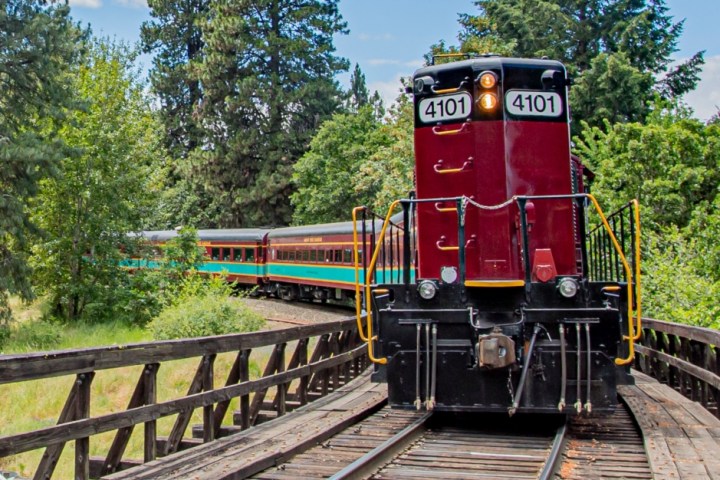 Mt Hood Railroad Train